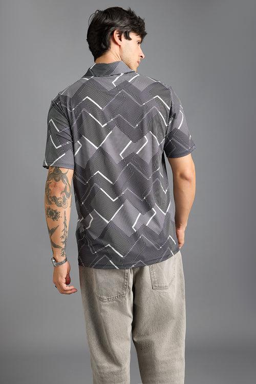 DUAL PRINT POLO T-SHIRT