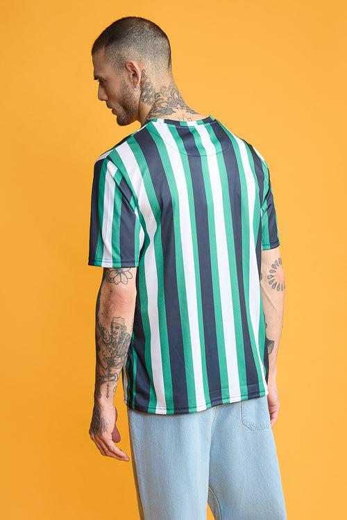 Printed Men's T-Shirt- Streaks