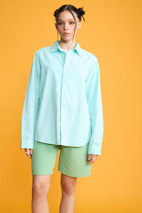 EASY TWILL MINT WOMEN'S REGULAR FIT SHIRT