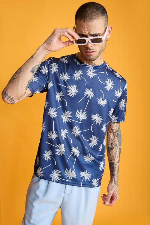 AOP MEN'S T-SHIRT- COCONUT TREES