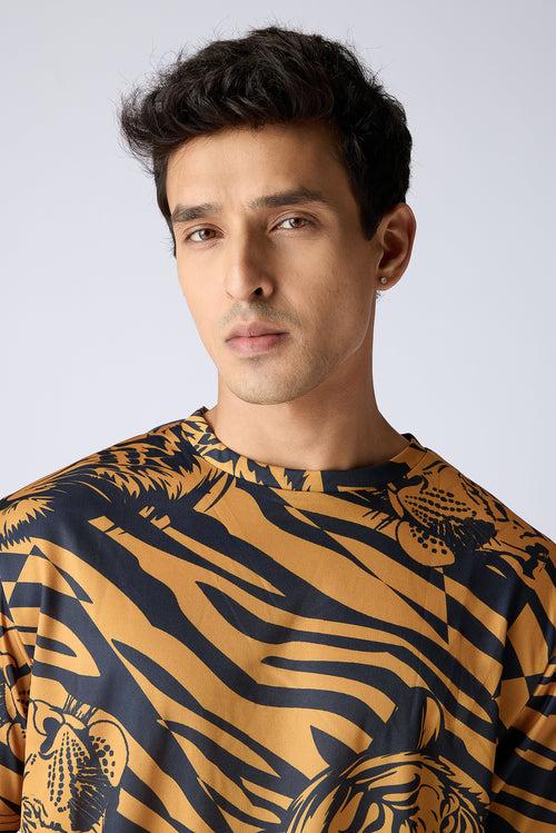 AOP MEN'S T-SHIRT-TIGER