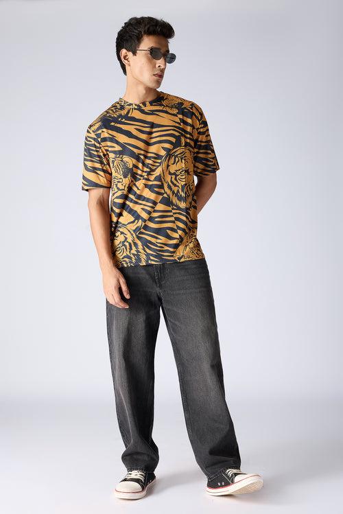 AOP MEN'S T-SHIRT-TIGER