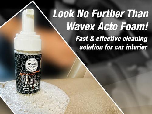 Foaming Car Interior Cleaner Kit Actofoam 100ml with Refill Pack 1 Ltr | All in One Car Seat Cleaner | Cleans Car Dashboard, Seats, Upholstery and other interior surfaces