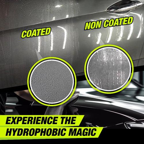 Instant Ceramic Coating for Car - 650ml – Easy to Apply – Just Spray and Wipe – Super Hydrophobic, Extreme Gloss, Smoothness and Protects Paint