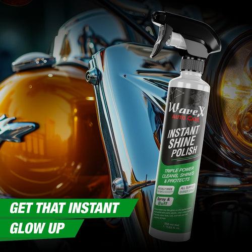 Instant Shine Bike Polish | All in One Bike Polish for Restoring Showroom Look of Bikes & Scooters