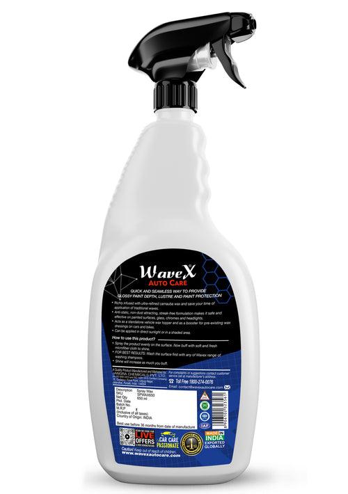 Car Wax Spray | Car Polish Spray and Wipe Formula for Long Lasting Miraculous Shine | Infused with Rich Blueberry fragrance