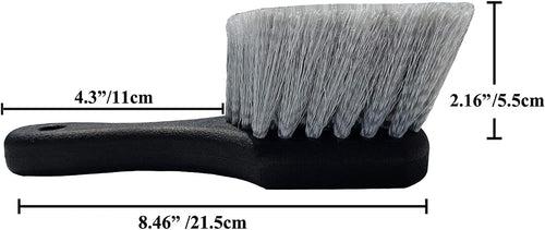 Wavex Tyre Cleaning Brush - Effective Bristles for Spotless Tyres - Comfortable Grip - Versatile Design - Efficient and Durable Tyre Cleaning Tool