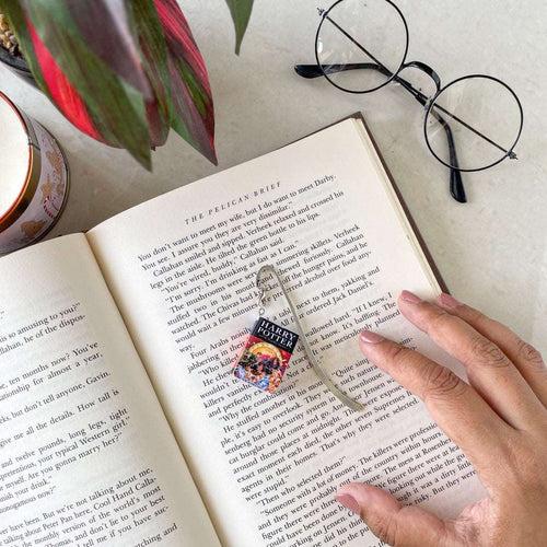 Harry Potter Miniature Book Hook Bookmark