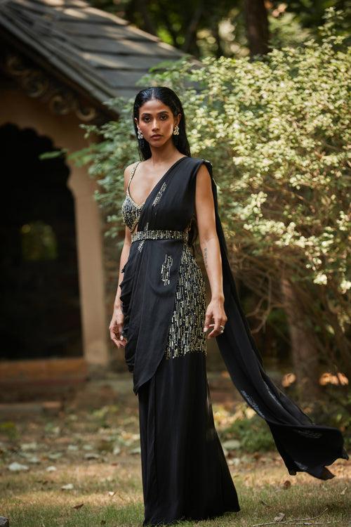 Kim Black Concept Saree