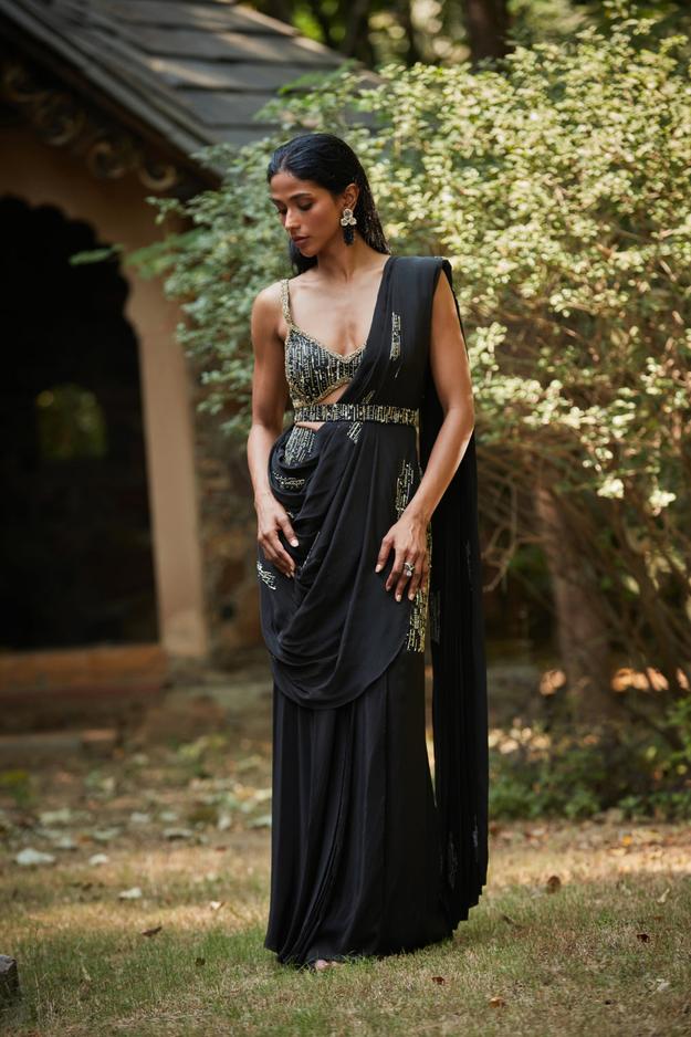 Kim Black Concept Saree