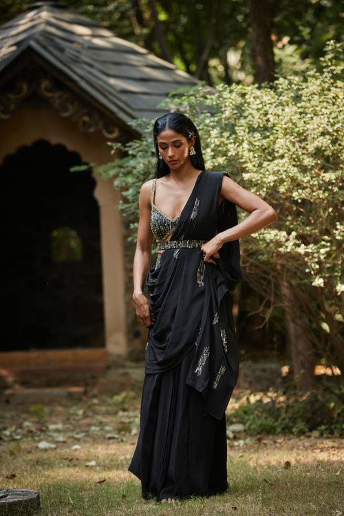 Kim Black Concept Saree