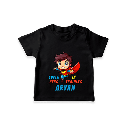 Celebrate The Super Kids Theme With "Super Hero In Training" Personalized Kids T-shirt