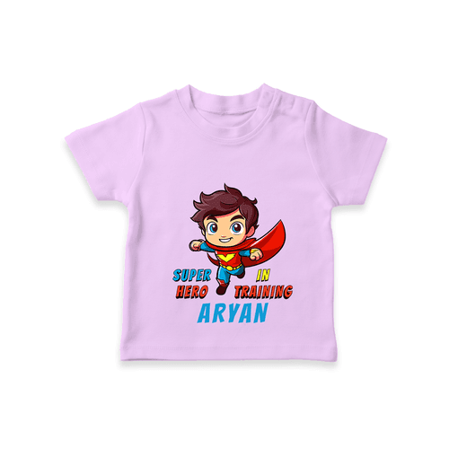 Celebrate The Super Kids Theme With "Super Hero In Training" Personalized Kids T-shirt