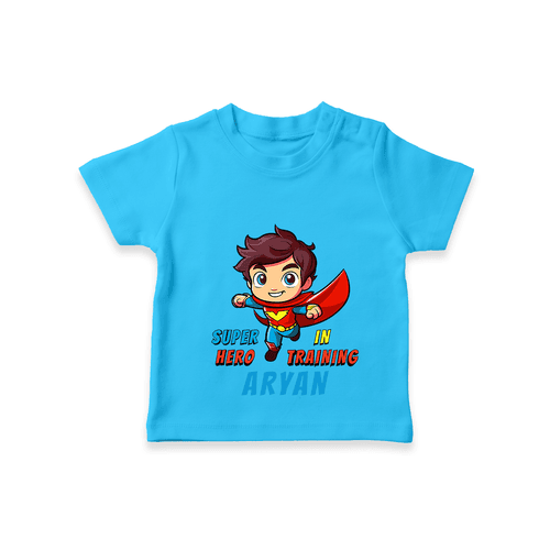 Celebrate The Super Kids Theme With "Super Hero In Training" Personalized Kids T-shirt