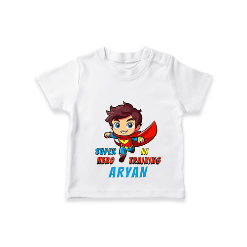 Celebrate The Super Kids Theme With "Super Hero In Training" Personalized Kids T-shirt