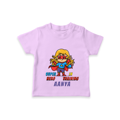 Celebrate The Super Kids Theme With "Super Hero In Training" Personalized T-shirt for Kids