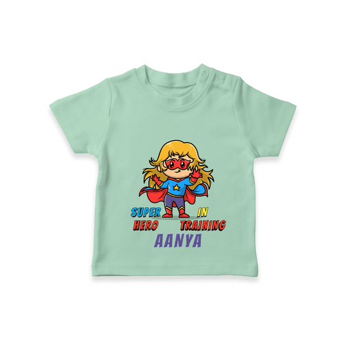 Celebrate The Super Kids Theme With "Super Hero In Training" Personalized T-shirt for Kids