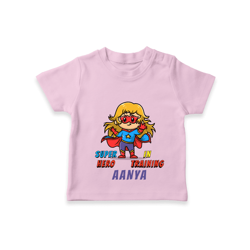 Celebrate The Super Kids Theme With "Super Hero In Training" Personalized T-shirt for Kids