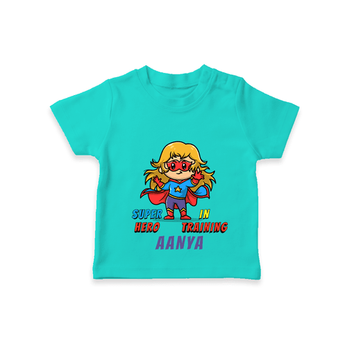 Celebrate The Super Kids Theme With "Super Hero In Training" Personalized T-shirt for Kids