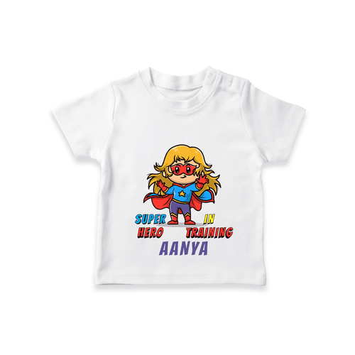 Celebrate The Super Kids Theme With "Super Hero In Training" Personalized T-shirt for Kids