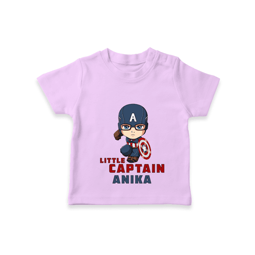 Celebrate The Super Kids Theme With "Little Captain" Personalized Kids T-shirt