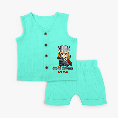 Celebrate The Super Kids Theme With "Little God Of Thunder" Personalized Jabla set for your Baby