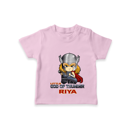 Celebrate The Super Kids Theme With "Little God Of Thunder" Personalized Kids T-shirt