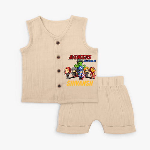 Celebrate The Super Kids Theme With "Avengers Assemble" Personalized Jabla set for your Baby