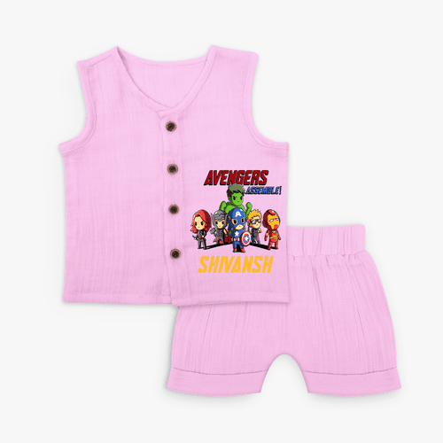 Celebrate The Super Kids Theme With "Avengers Assemble" Personalized Jabla set for your Baby