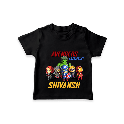 Celebrate The Super Kids Theme With "Avengers Assemble" Personalized Kids T-shirt