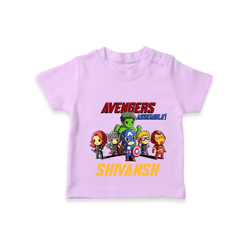 Celebrate The Super Kids Theme With "Avengers Assemble" Personalized Kids T-shirt