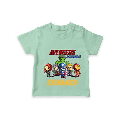 Celebrate The Super Kids Theme With "Avengers Assemble" Personalized Kids T-shirt