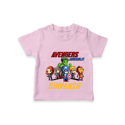 Celebrate The Super Kids Theme With "Avengers Assemble" Personalized Kids T-shirt