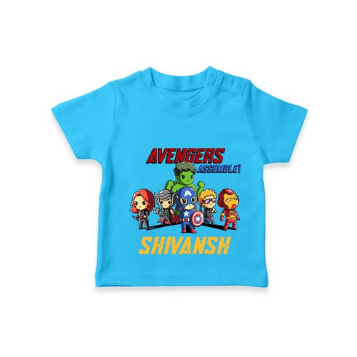 Celebrate The Super Kids Theme With "Avengers Assemble" Personalized Kids T-shirt