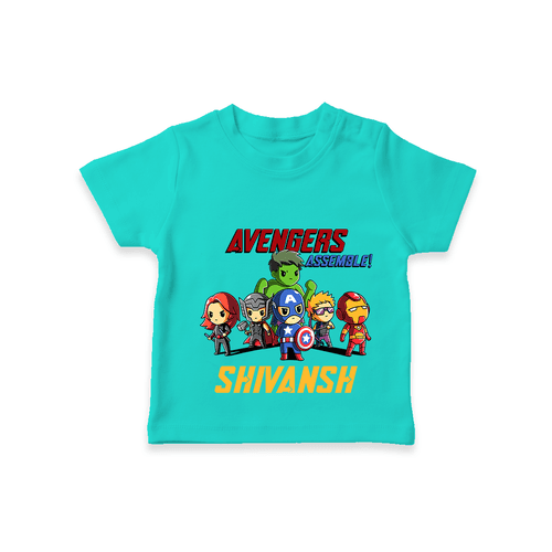 Celebrate The Super Kids Theme With "Avengers Assemble" Personalized Kids T-shirt