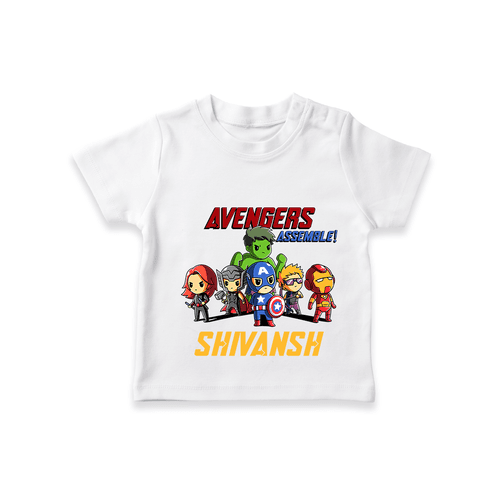 Celebrate The Super Kids Theme With "Avengers Assemble" Personalized Kids T-shirt