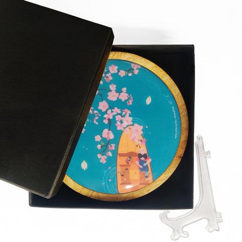 Meghalaya Cherry Blossom Wall Decor Plate