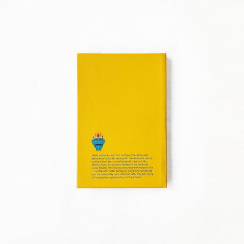 Exquisite Majuli Mask Yellow Notebook
