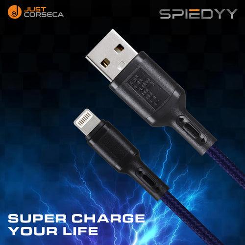 Spiedyy USB to LIGHTNING 1.2Mtr Long Cable