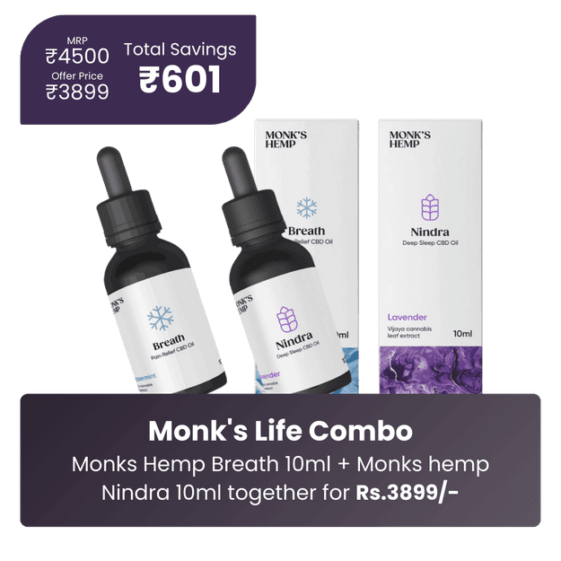 Monks Hemp- Life Combo: Breath & Nindra