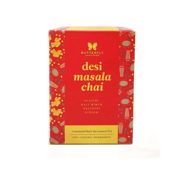 Butterfly Ayurveda- Desi Masala Chai | Tea for Boosting Immunity & Digestion