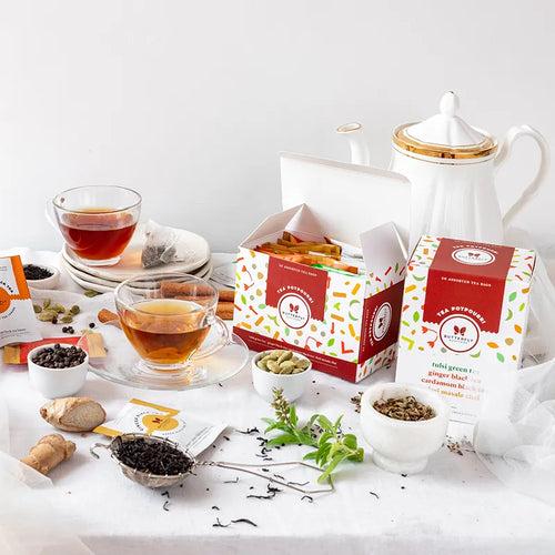 Butterfly Ayurveda- Tea Potpourri | Perfect Traveler's Tea-kit