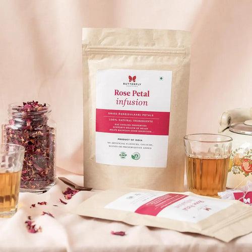 Butterfly Ayurveda- Rose Petal Infusion