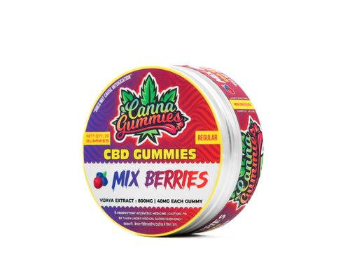 Canna Gummies – CBD Gummies 1:0 - Mix Berries