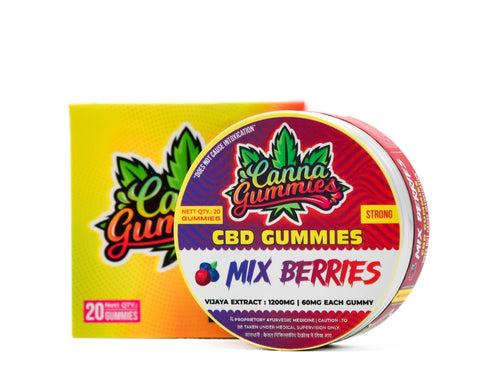 Canna Gummies – CBD Gummies 1:0 - Mix Berries