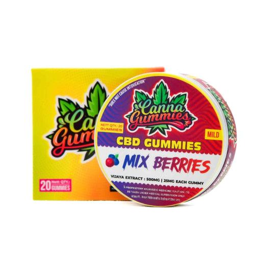 Canna Gummies – CBD Gummies 1:0 - Mix Berries