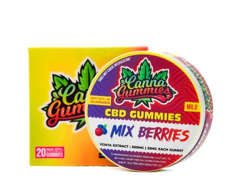 Canna Gummies – CBD Gummies 1:0 - Mix Berries