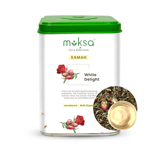 Moksa - White Delight Loose Leaf Tea - 35 gm