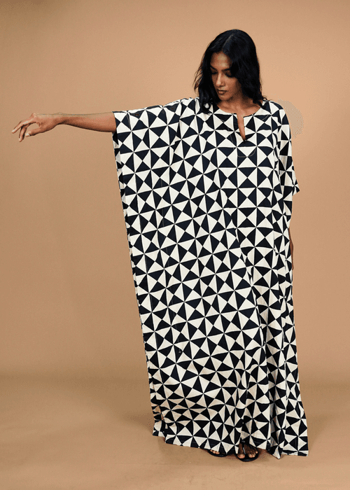 Surya Caftan - Triangles