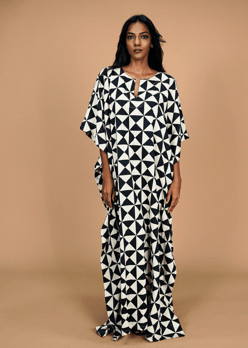 Surya Caftan - Triangles